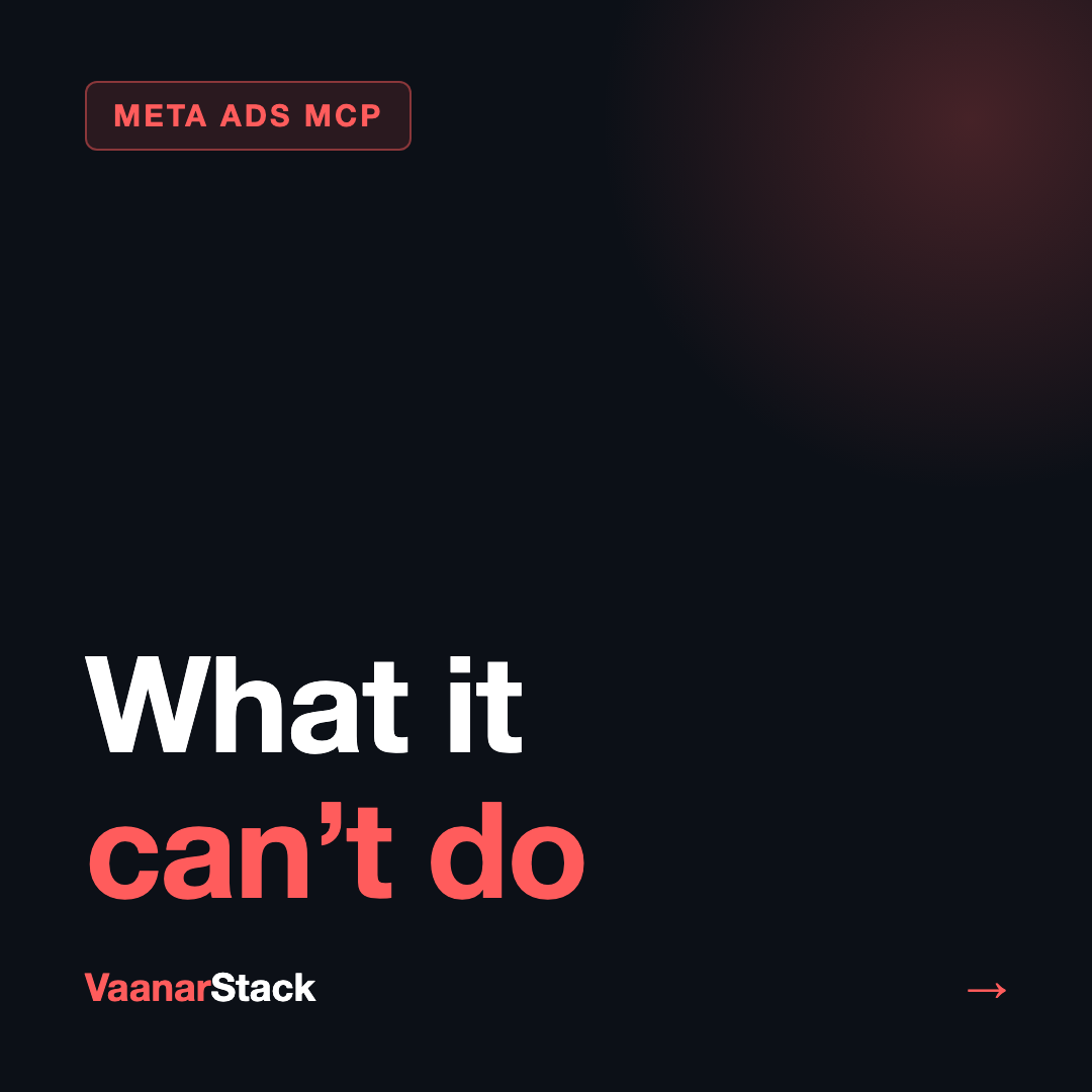 What it can’t do — VaanarStack